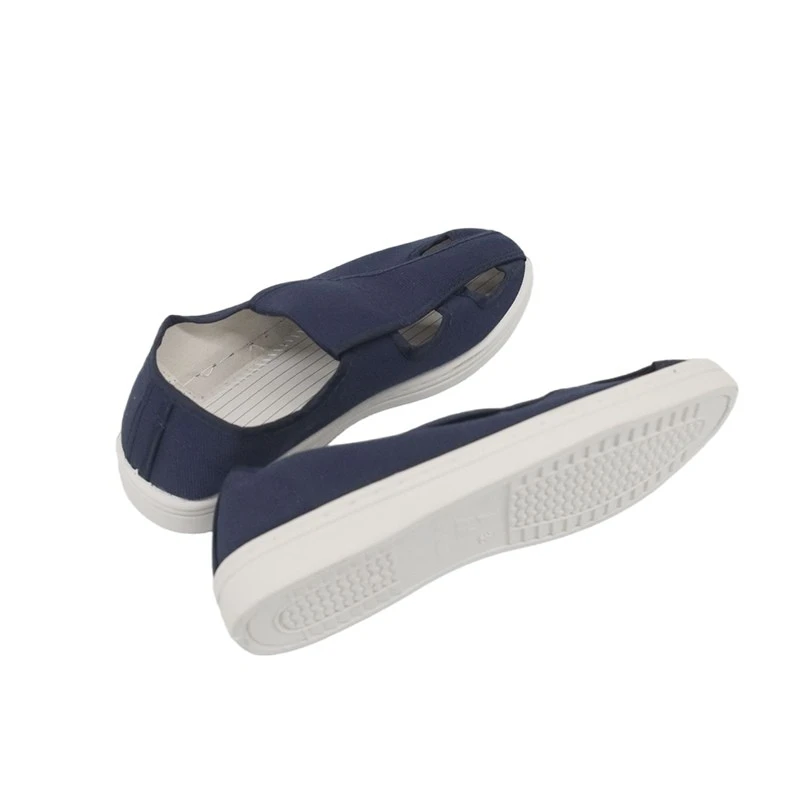 Blue ESD PVC Fours Holes Shoes best